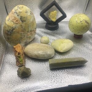 Green mosaic opal  bundle